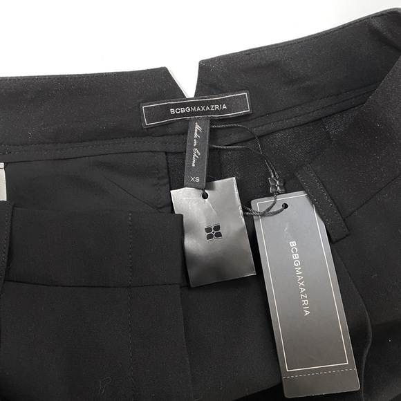 BCBC MaxAzria “Bentley” Black Tuxedo Pants - Picture 6 of 6